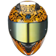 CASCO OBSIDIAN HUICHOL GOLD